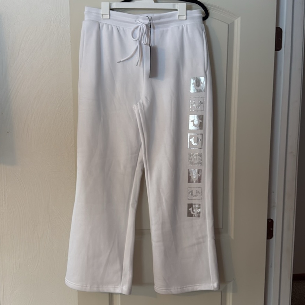 True Religion White Sweatpants ✨